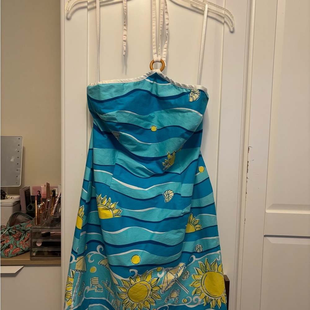 Lilly Pulitzer Blue and White Dress